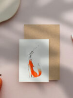 Foxy Greeting Card